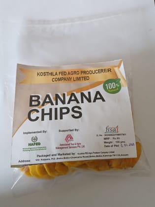 Banana Chips - 100 gm