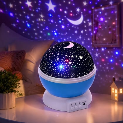 Star Projector Night Lamp | Rotating Galaxy Star & Moon Projector Light | Color Changing LED Night Light for Bedroom, Kids Room, Party & Home Decor | Dreamy Ambient Lighting (Design May Vary) Star Projector Night Lamp | Rotating Galaxy Star & Moon Projector Light | Color Changing LED Night Light for Bedroom, Kids Room, Party & Home Decor | Dreamy Ambient Lighting (Design May Vary)