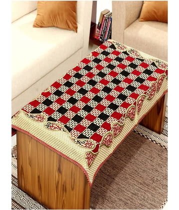 BELLA TRUE - Multicolor Chenille Table Cover (Pack of 1)