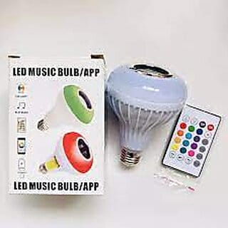 CHARKEE Wireless With Remote 12v5.0 3D Bass 24 White (BT-Bulb2)