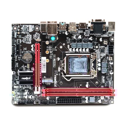 H310 Motherboard | LGA 1151, Supports 8th & 9th Gen CPUs, 2xUSB 3.0, 4xUSB 2.0, 4xSATA, NVMe, HDMI, VGA, PCIe x16 (FT-0482)