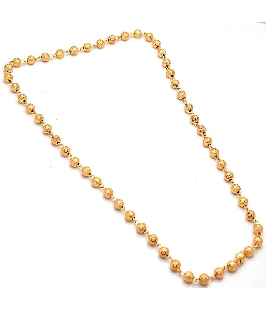 Jewarhaat Gold Plated Chain ( Set of 1 )