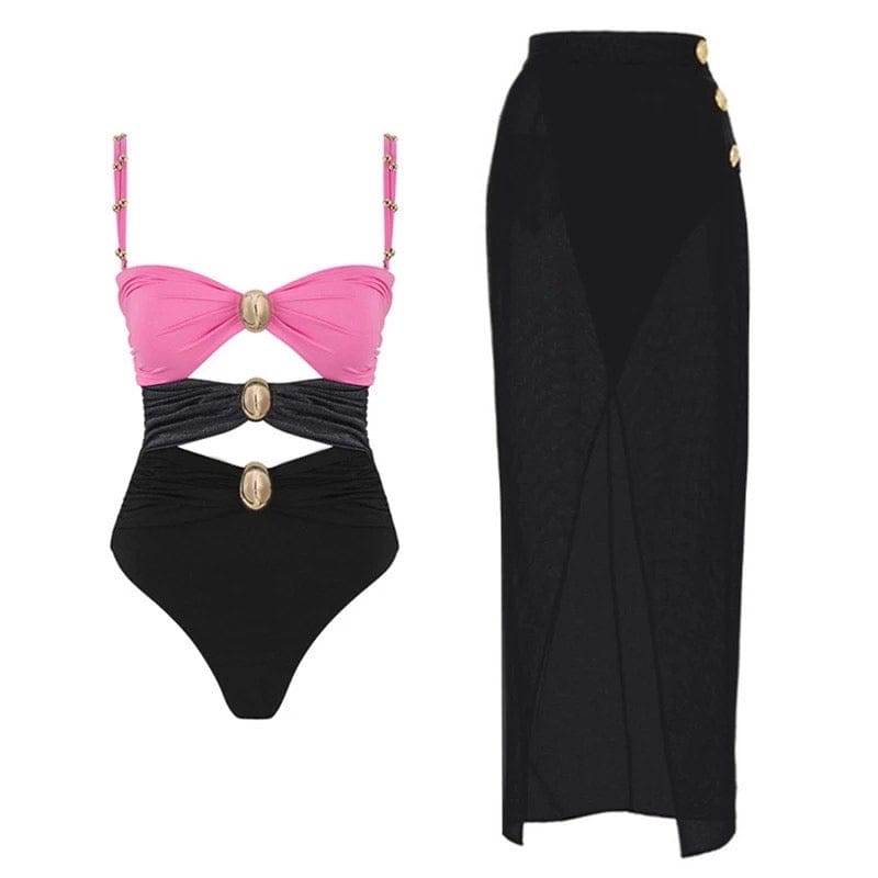 Mimosa Swimwear-Pink / XS