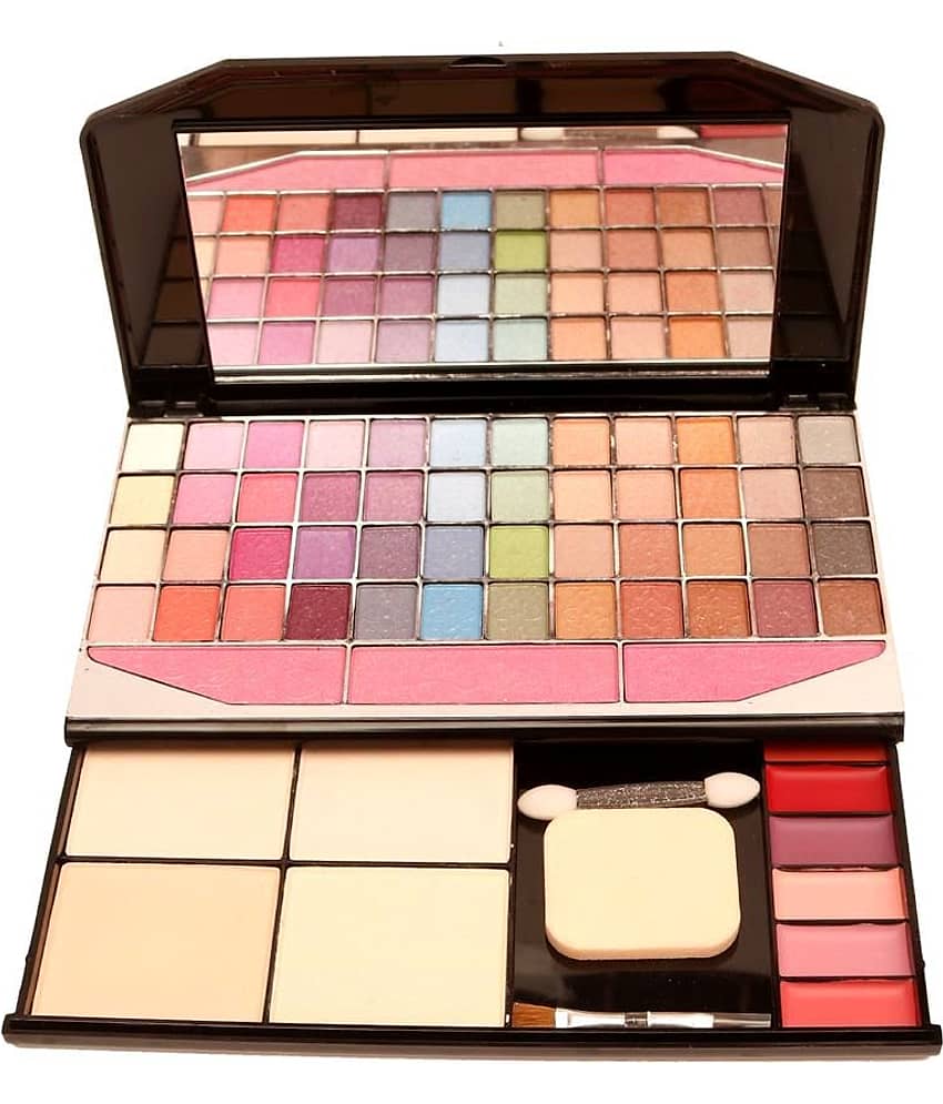 T.Y.A Fashion Makeup Kit, 48 Eye Shadow, 3 Blusher, 4 Compact, 6 Lip Color, 1 Mirror,1 Puff