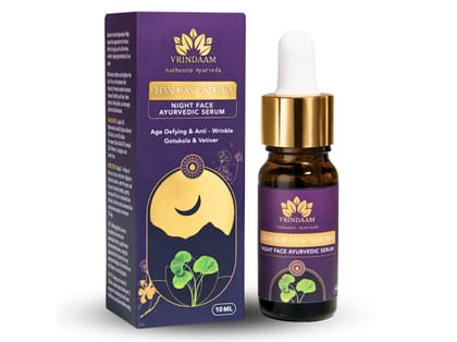 Chandrasaundraya Age Defying & Anti - Wrinkles Night Serum 10ml