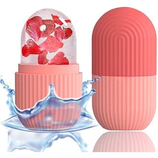antiq world Face Ice Roller for Men  Women  Reusable  Unbreakable Face Massager for Glowing Skin, Puffy Eyes  Relaxa