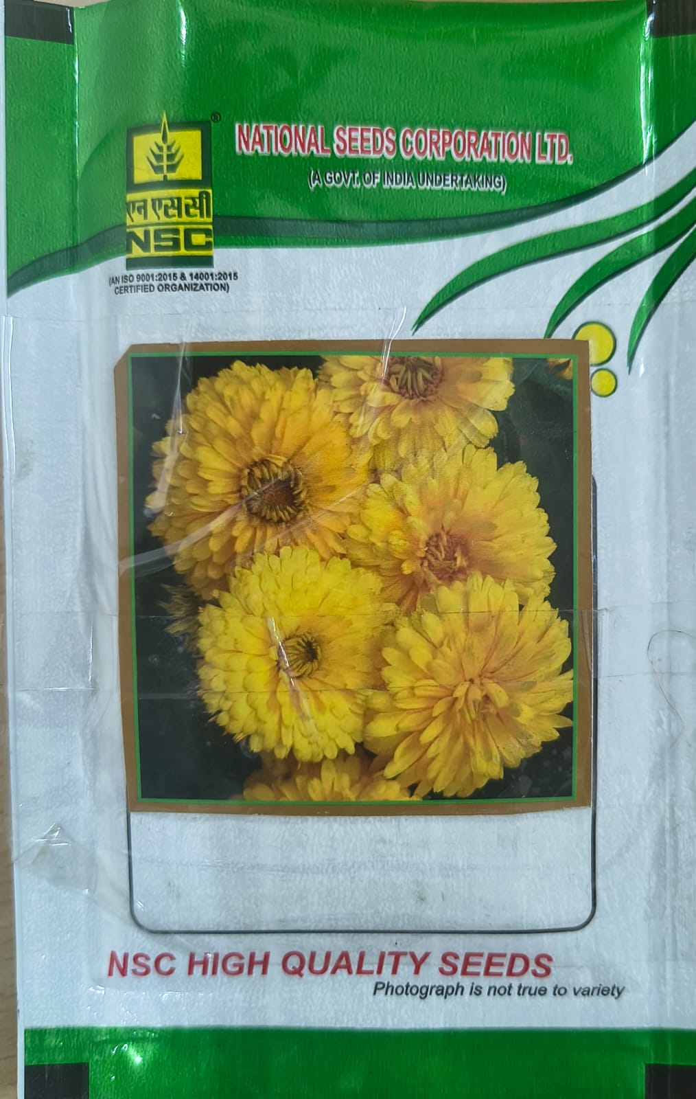 NSC Calendula Yellow Gitana Flower Seed,5gm