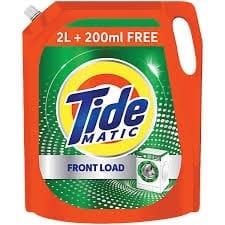 Tide Matic Liquid Front Load 2Lt+200 Ml Free