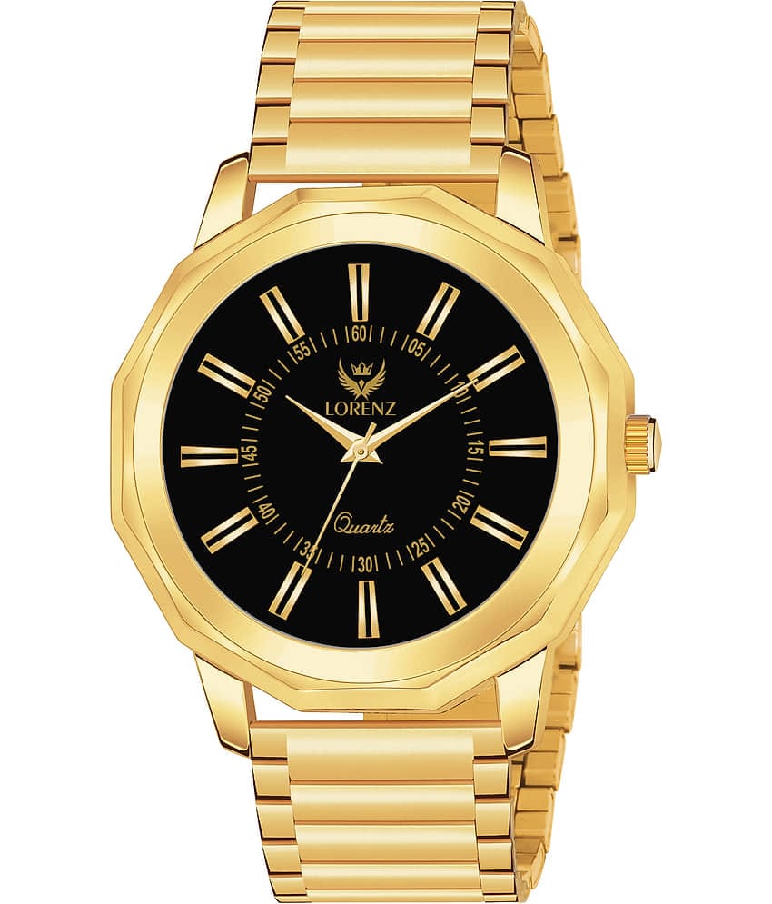 Lorenz Gold Stainless Steel Analog Men's Watch