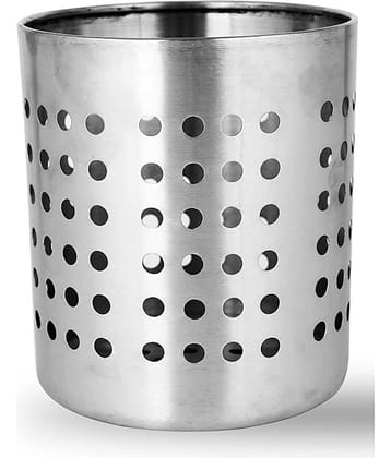 Dynore 1 Pcs Stainless Steel Silver Cutlery Holder