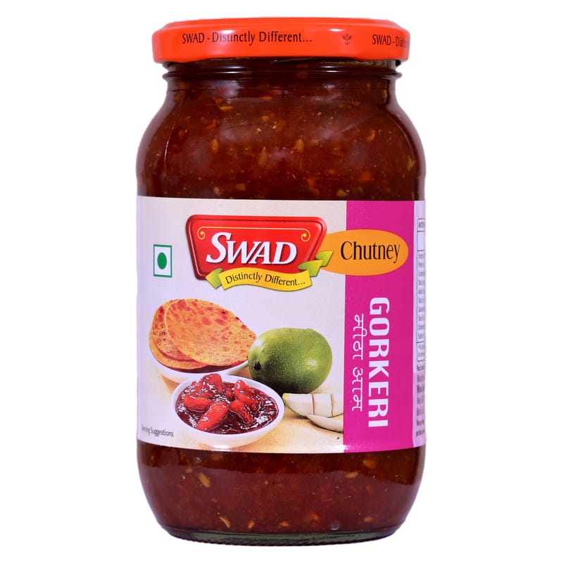 SWAD Delicious and Tangy Traditional Sweet Gor Keri Pickles and Pickles and Chutney Pickles and Chutney Home Made Meetha Aam / Sweet and Sour Mango / Khatti Meethi Aam Chatni Mango Slices Khatti Meethi Mango Pickles and Chutney - 500 Gm (Pack of 3)