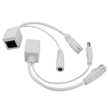 Passive PoE Cable - Power Over Ethernet Injector / Splitter Kit RJ45 DC Power