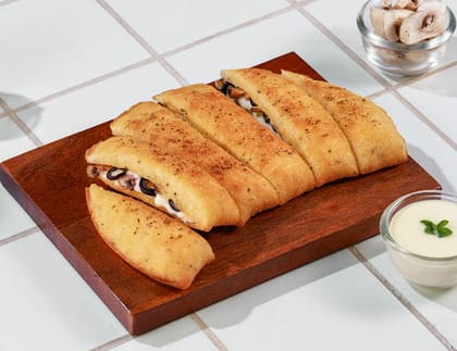 Italian Stuffed Garlic Bread + Cheesy Dip [FREE]