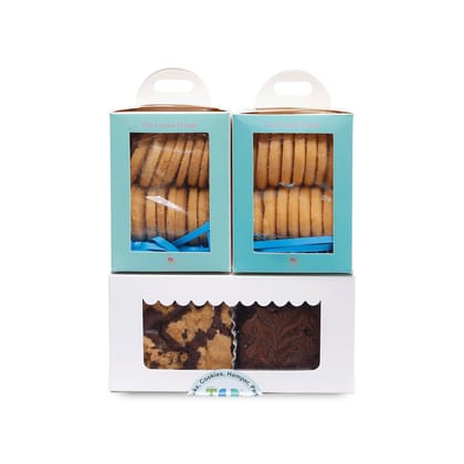 TCD Dry Fruits and Homemade Cookies Gift Hamper Premium Assorted Festive Box