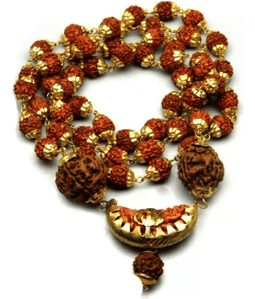 Sigma Ek Mukhi Rudraksha Mala (with 51 Panch mukhi rudraksh)
