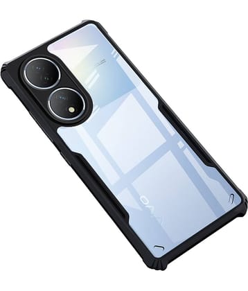 VAKIBO Plain Cases Compatible For Rubber Vivo T2 5G ( Pack of 1 )