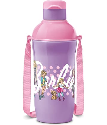 Milton STEEL BARBIE 400 Grey Water Bottle 390 ml (Set of 1)