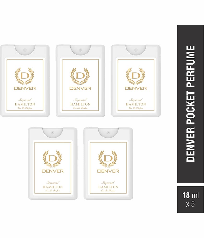 Denver Imperial Pocket Perfume - 18ML Each (Pack of 5)