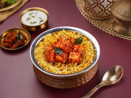 Chettinad Paneer Biryani