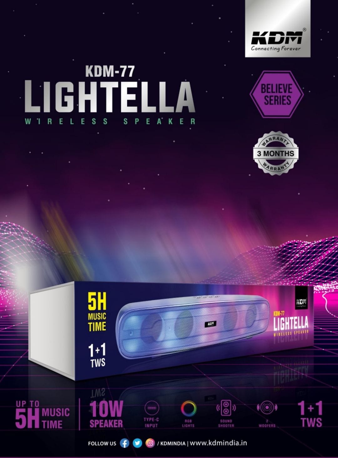 KDM 77  Lightella SPEAKER