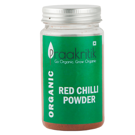 Praakritik Organic Red Chilli 100 G