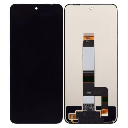 Mobile Display For Xiaomi Redmi 12. LCD Combo Touch Screen Folder Compatible With Xiaomi Redmi 12-Black / OG