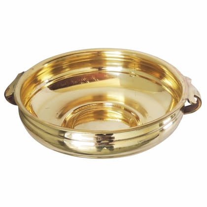 Brass Decorative Urli � Home Decor Accent Bowl, Diameter : 14 Inch (FMAS594 F)