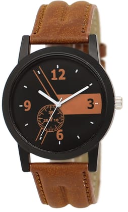 Multicolor Simple Look Analog Watch for Men LR01
