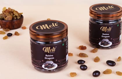 Rasins Dragees, 100 gm | Melt Chocolates