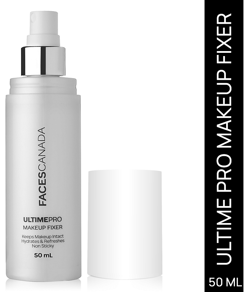 FACES CANADA Ultime Pro Makeup Fixer, 50 ml | Long Lasting Makeup Setting Spray Keeps Makeup Intact