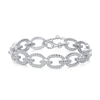 LINK BRACELET - Fine Silver-Silver