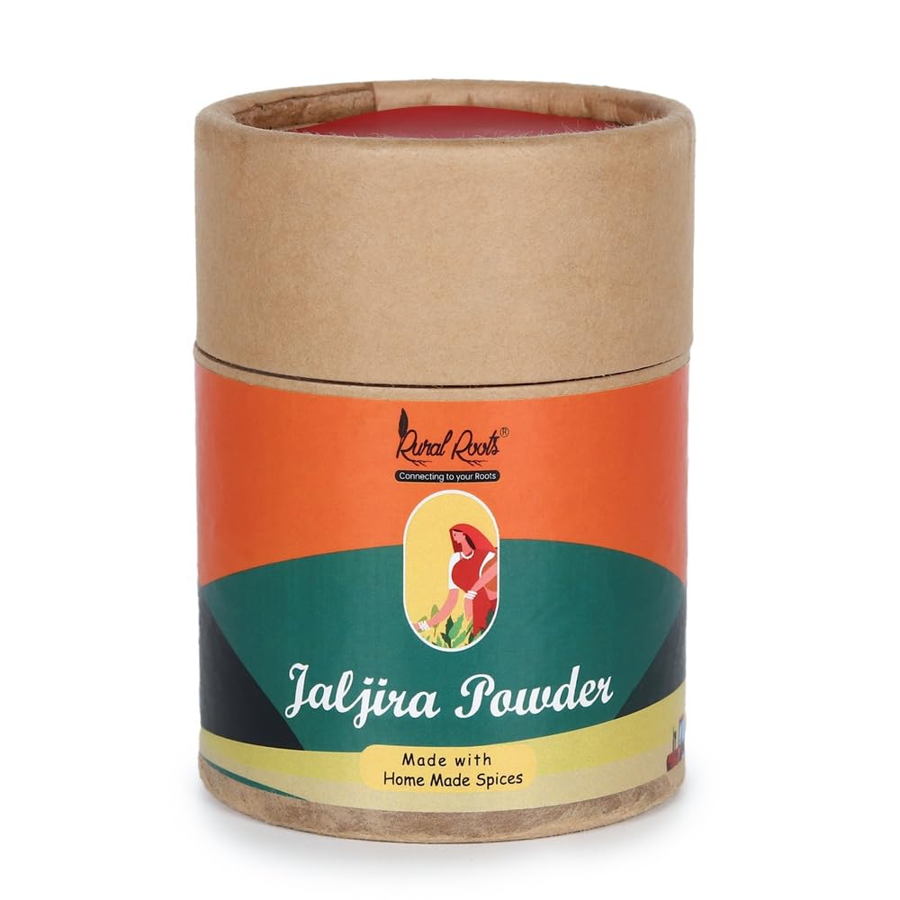 Rural Roots Jaljira Powder 100g | Tangy Spice Blend | Digestive Aid | Refreshing Drink Mix | Authentic Indian Flavour