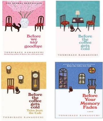 ( Combo of 4 Books ) Collection Set [Before the Coffee Gets Cold &Tales from the Cafe & Before Your Memory Fades & Before We Say Goodbye] (Paperback) By Toshikazu Kawaguchi