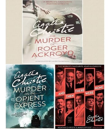 The Worlds's Favourite: And then there were none, The murder of roger ackryod , The murder in orient express.
