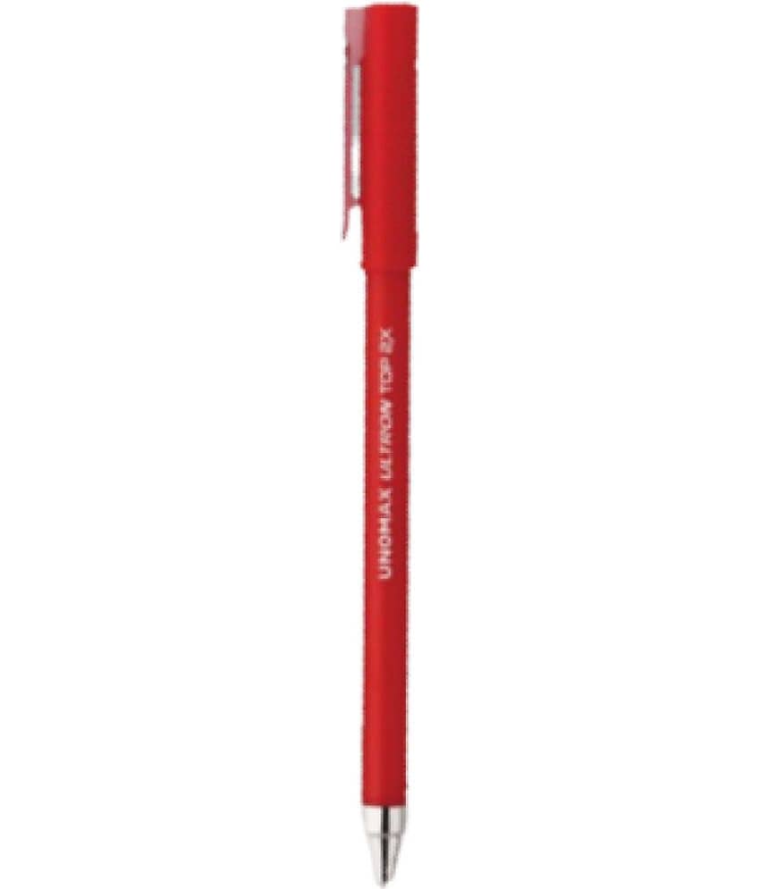 Unomax Ultron Top 2X Ball Pen Red Pack of 30