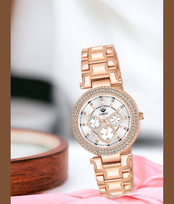 Lorenz Rose Gold Stainless Steel Analog Womens Watch