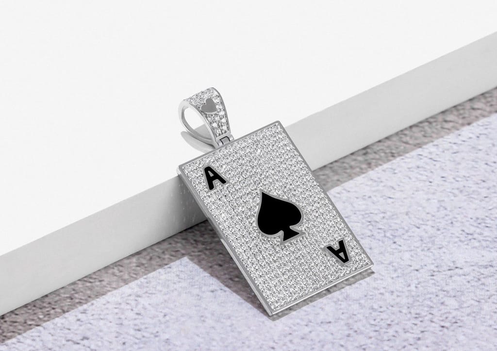 Ace Of Spades Pendant
