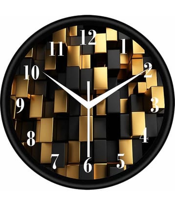 KP CRAFT Circular Analog Wall Clock