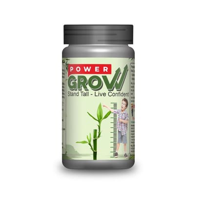 Power Grow 🌱: पॉवर ग्रो - आपके सम्पूर्ण स्वास्थ्य और कद वृद्धि के लिए आयुर्वेदिक स