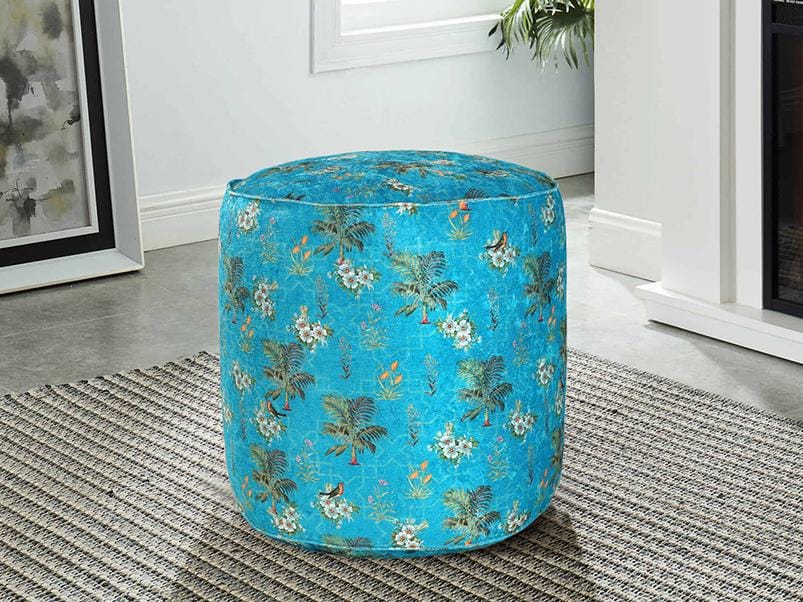 India Circus Robin Bird Park Pouffe (By Krsnaa Mehta)