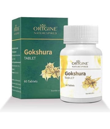 Origine Naturespired Gokshura Tablet Improves Overall Wellness & Gut Health, 60 Tablets