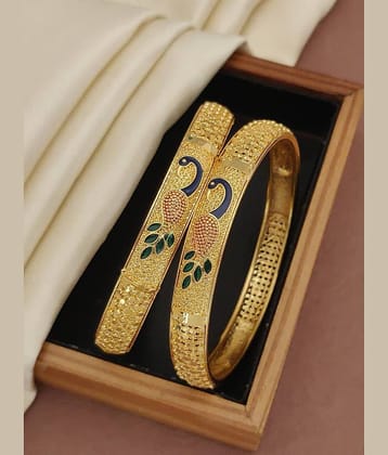 Shivay Fashion Gold Bangle ( Pack of 1 )