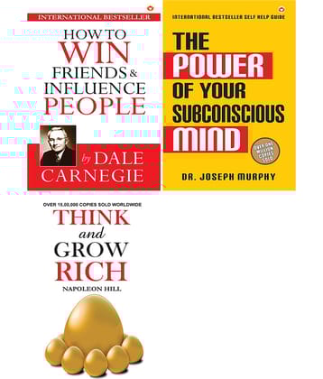 How to Win Friends & Influence People+The Power of Your Subconscious Mind+Think and Grow Rich