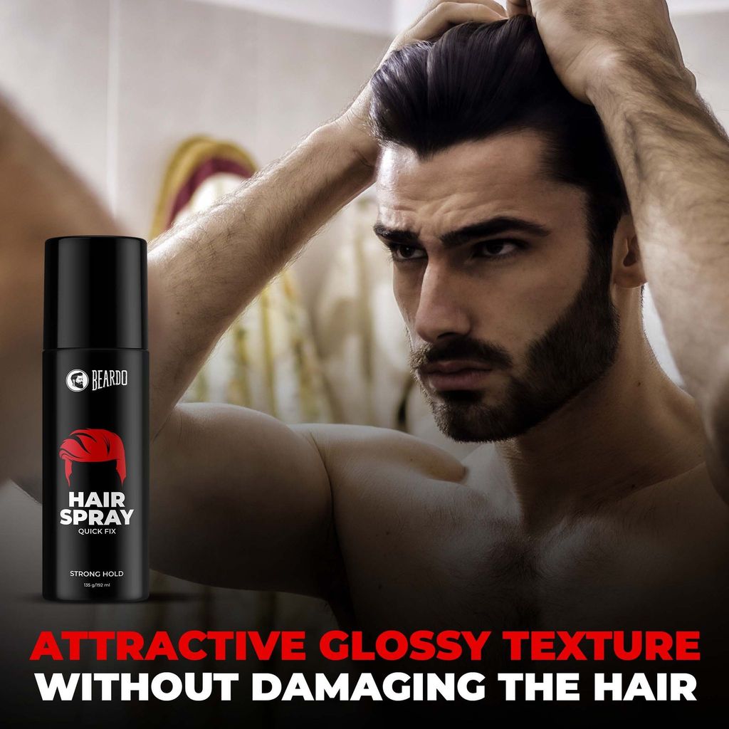 Beardo Strong Hold Hair Spray For Men