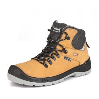 Blackburn Tan Lace-up Leather Safety Shoes