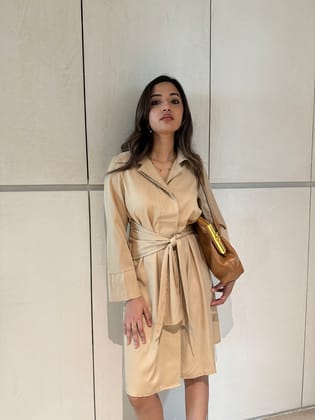 Abe Wrap Dress-Free (S/M/L) / Black