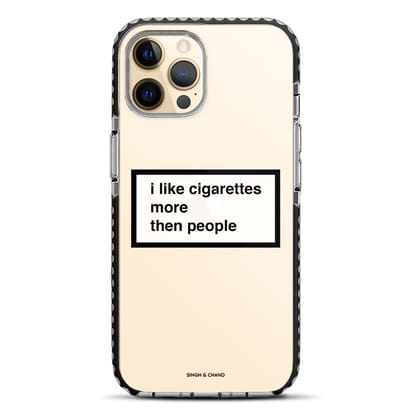 Cigarettes over people iPhone 12 Pro Stride Phone Case-Stride