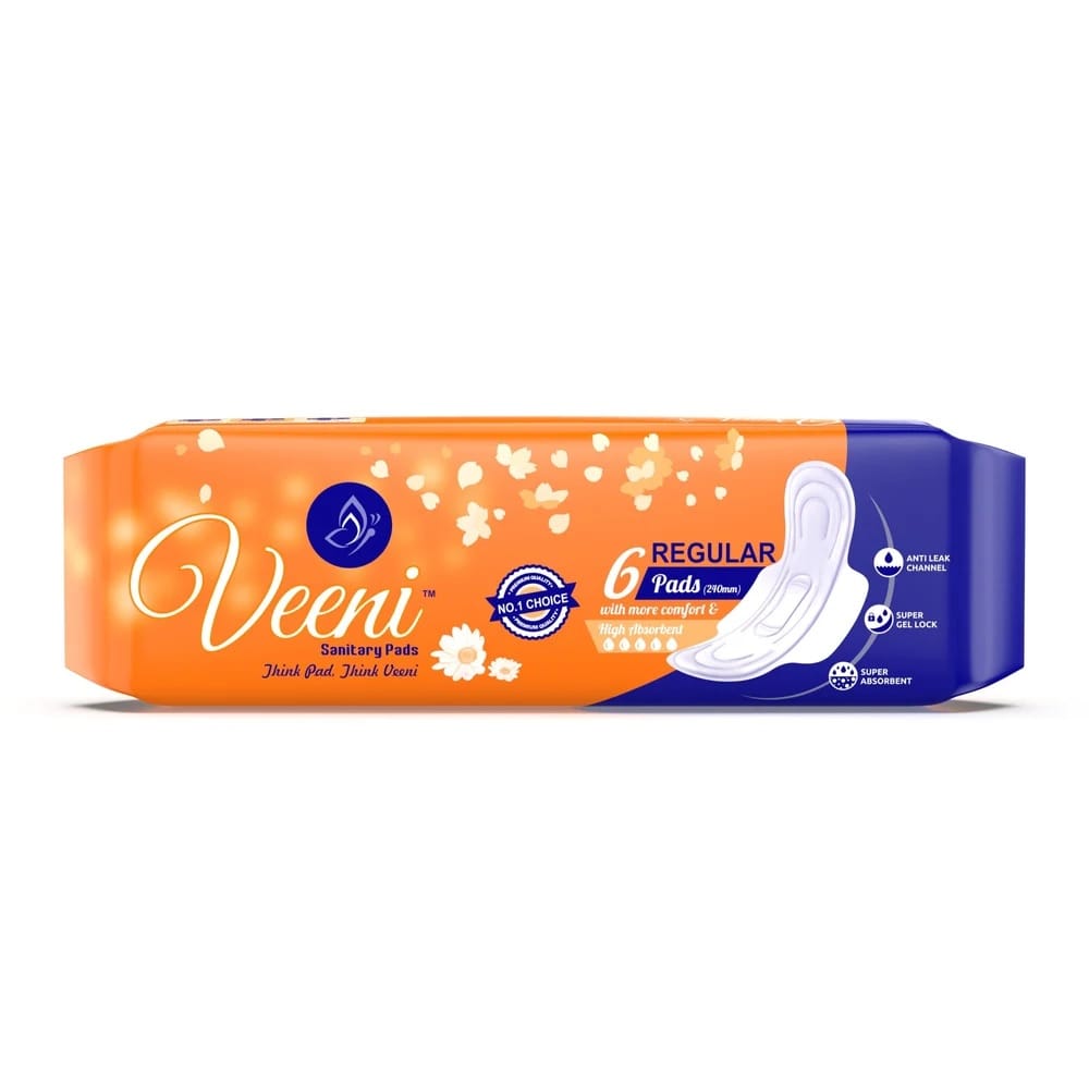 Veeni Regular Sanitary Pads 30Pcs
