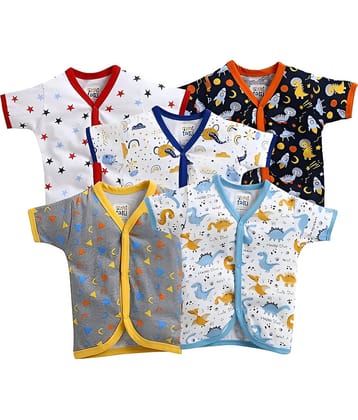 kaseera Pack of 5 Boys Cotton Blend T-Shirt ( Multicolor )