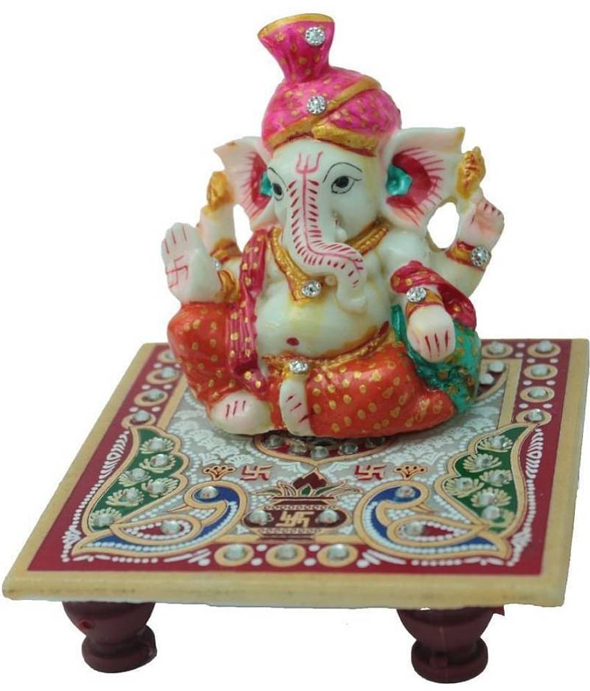 RK GLOBAL KSG - Marble Religious Showpiece (Pack of 1)